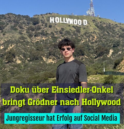 Jungregisseur hat auf Social Media Erfolg