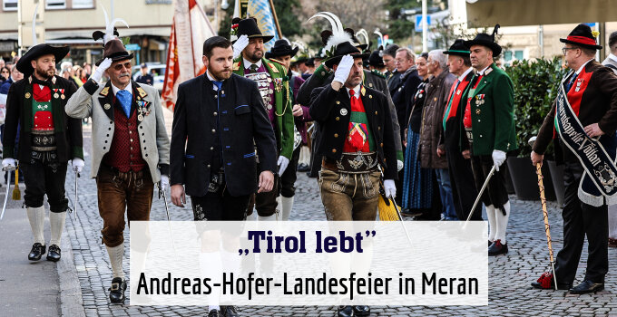 Andreas-Hofer-Landesfeier in Meran