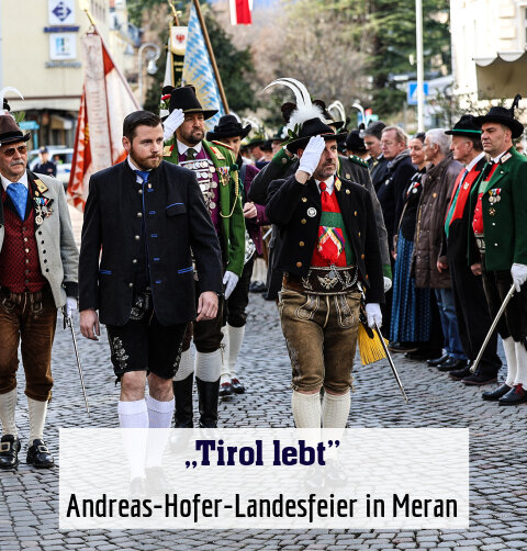 Andreas-Hofer-Landesfeier in Meran