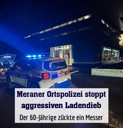 Der 60-Jährige zückte ein Messer