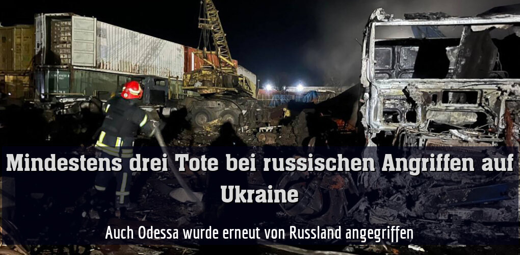 Auch Odessa wurde erneut von Russland angegriffen