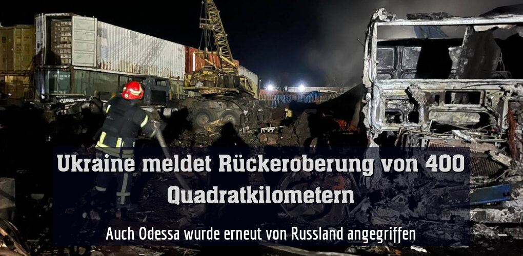 Auch Odessa wurde erneut von Russland angegriffen
