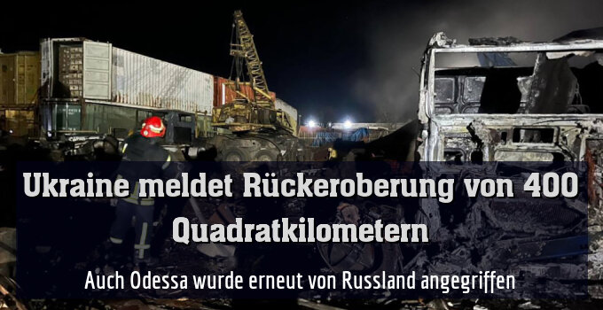 Auch Odessa wurde erneut von Russland angegriffen