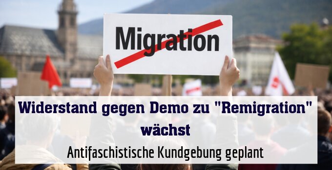 Antifaschistische Kundgebung geplant