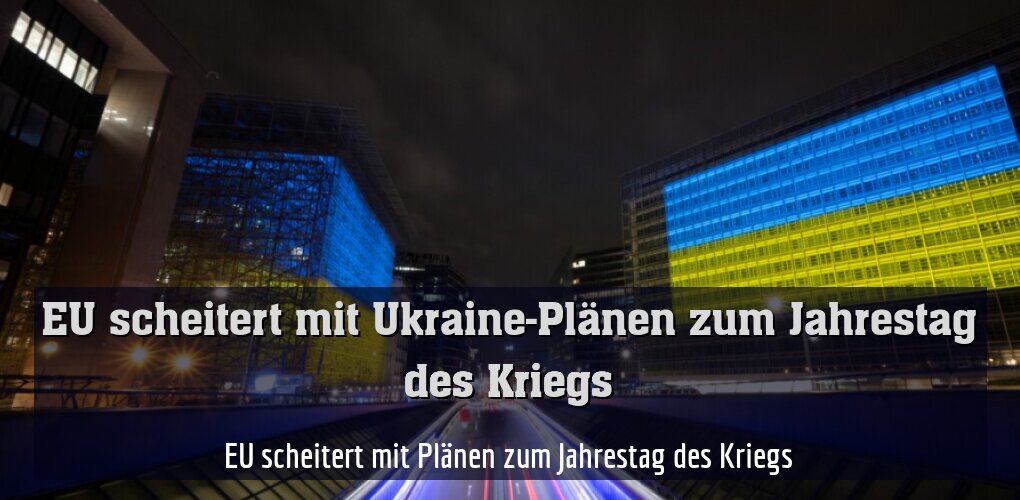 EU scheitert mit Plänen zum Jahrestag des Kriegs