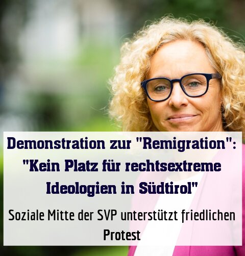 Soziale Mitte der SVP unterstützt friedlichen Protest