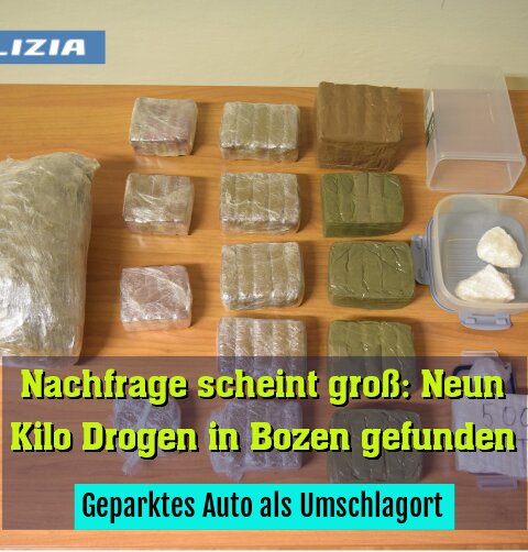 Geparktes Auto als Umschlagort