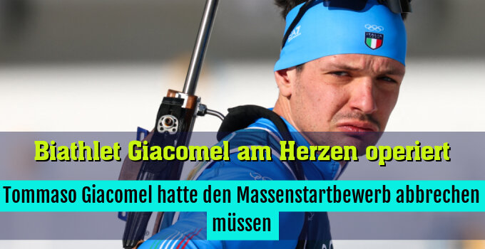 Tommaso Giacomel hatte den Massenstartbewerb abbrechen müssen