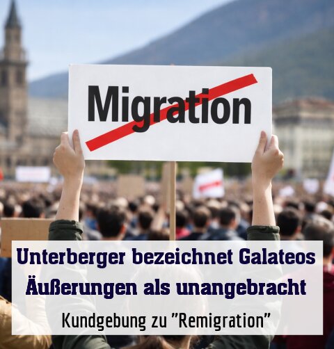Kundgebung zu "Remigration"