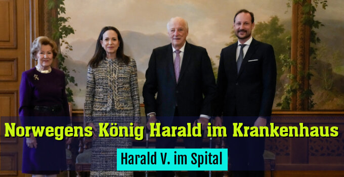 Harald V. im Spital