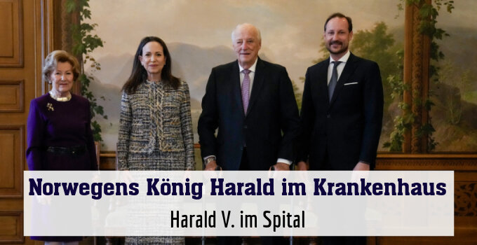 Harald V. im Spital