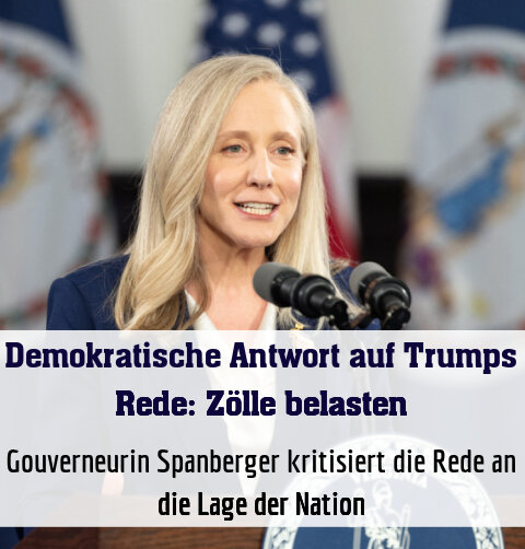 Gouverneurin Spanberger kritisiert die Rede an die Lage der Nation