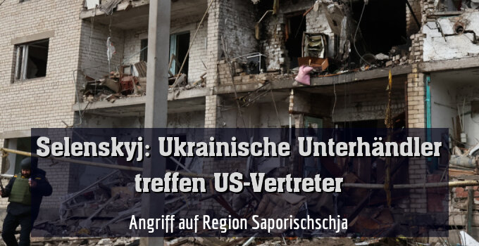 Angriff auf Region Saporischschja (Archivbild)