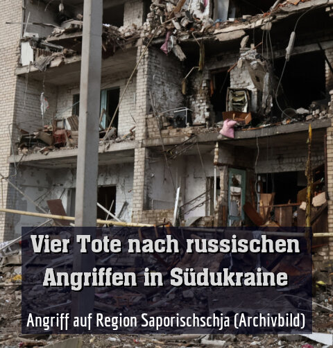 Angriff auf Region Saporischschja (Archivbild)