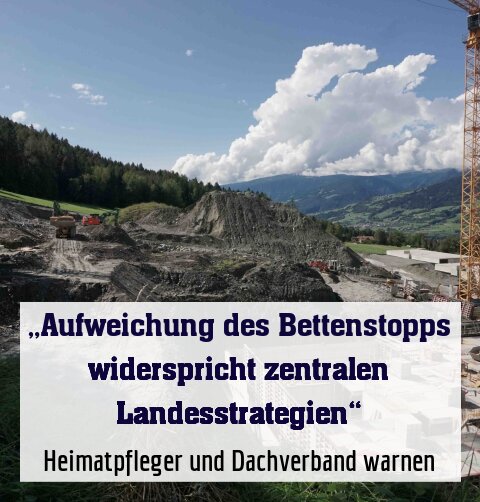 Heimatpfleger und Dachverband warnen