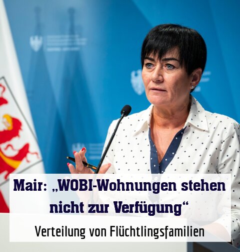 Verteilung von Flüchtlingsfamilien