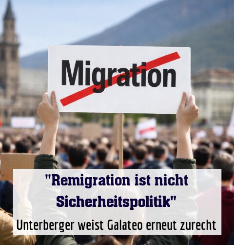 Unterberger weist Galateo erneut zurecht