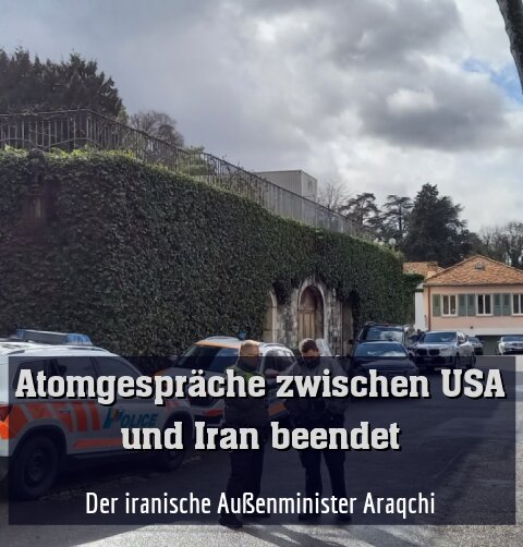 Die Verhandlungen fanden in der omanischen Residenz in Genf statt