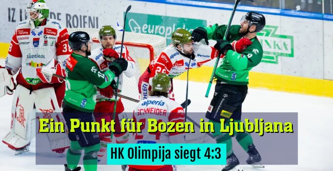 HK Olimpija siegt 4:3