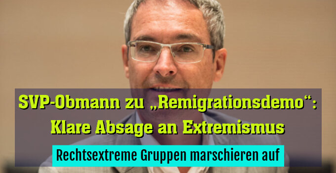 Rechtsextreme Gruppen marschieren auf