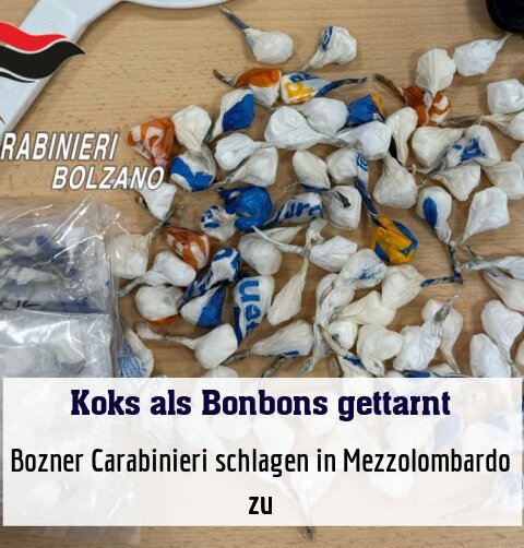 Bozner Carabinieri schlagen in Mezzolombardo zu