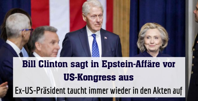 Ex-US-Präsident taucht immer wieder in den Akten auf