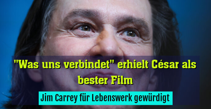 Jim Carrey für Lebenswerk gewürdigt