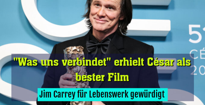 Jim Carrey für Lebenswerk gewürdigt