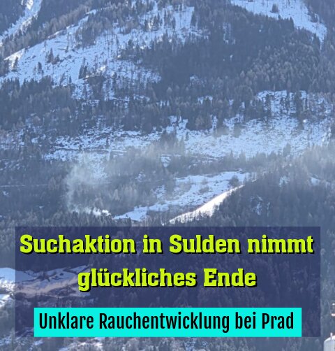 Unklare Rauchentwicklung bei Prad