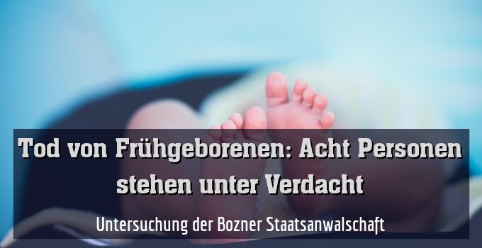 Untersuchung der Bozner Staatsanwalschaft