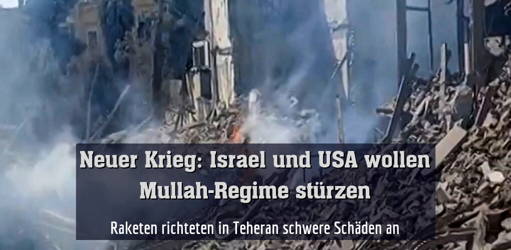 Raketen richteten in Teheran schwere Schäden an