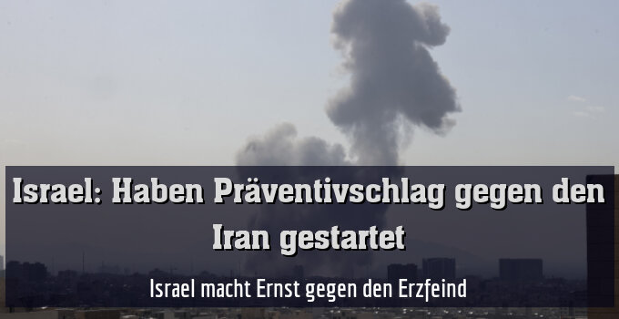 In Teheran waren mehrere Explosionen zu hören