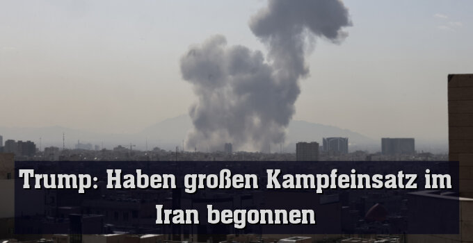 In Teheran waren mehrere Explosionen zu hören