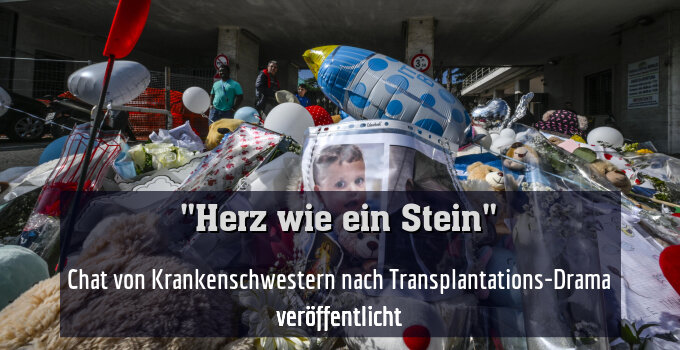Chat von Krankenschwestern nach Transplantations-Drama veröffentlicht