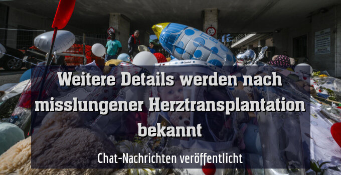 Chat-Nachrichten veröffentlicht