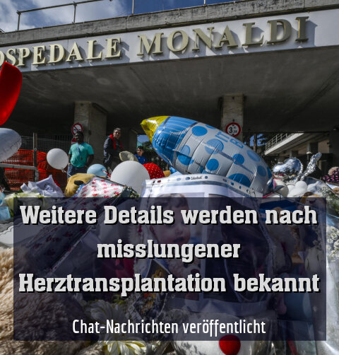 Chat-Nachrichten veröffentlicht