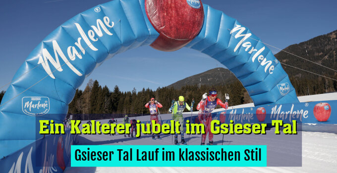 Gsieser Tal Lauf im klassischen Stil