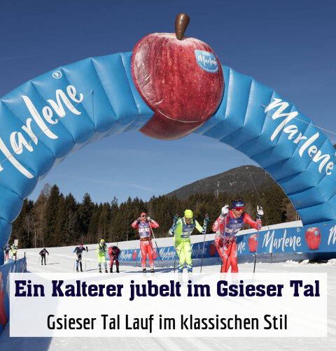Gsieser Tal Lauf im klassischen Stil