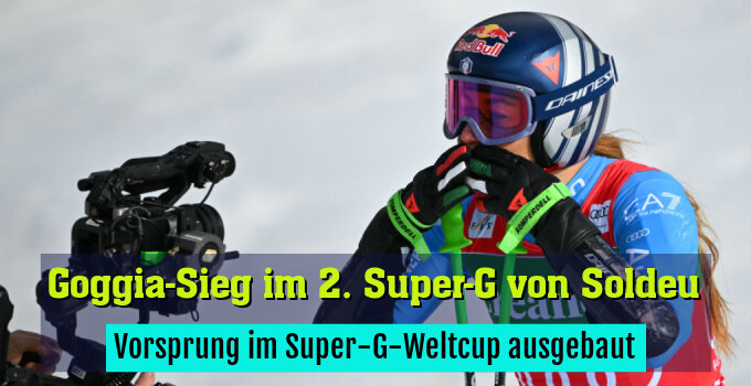Vorsprung im Super-G-Weltcup ausgebaut