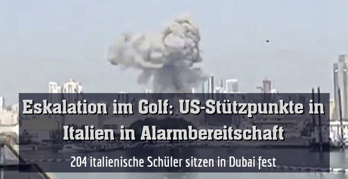 204 italienische Schüler sitzen in Dubai fest