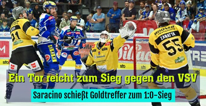 Saracino schießt Goldtreffer zum 1:0-Sieg