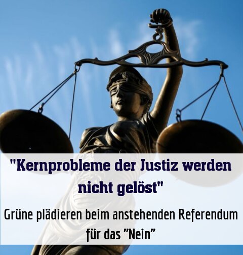 Grüne plädieren beim anstehenden Referendum für das "Nein"