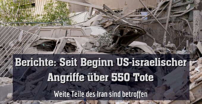 Weite Teile des Iran sind betroffen