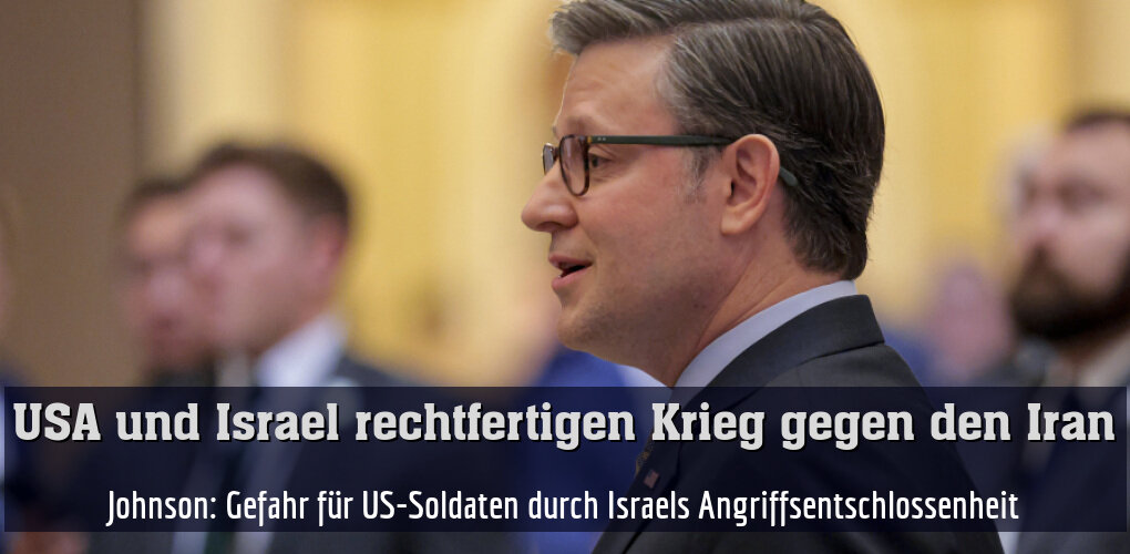 Johnson: Gefahr für US-Soldaten durch Israels Angriffsentschlossenheit