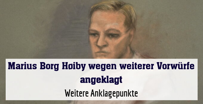 Marius Borg Hoiby:; weitere Anklagepunkte