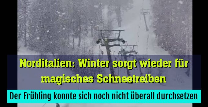 Der Frühling konnte sich noch nicht überall durchsetzen