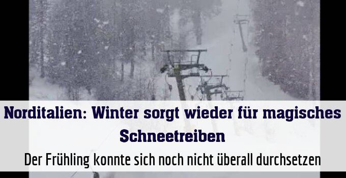 Der Frühling konnte sich noch nicht überall durchsetzen