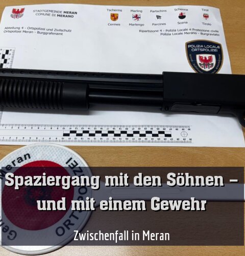 Zwischenfall in Meran