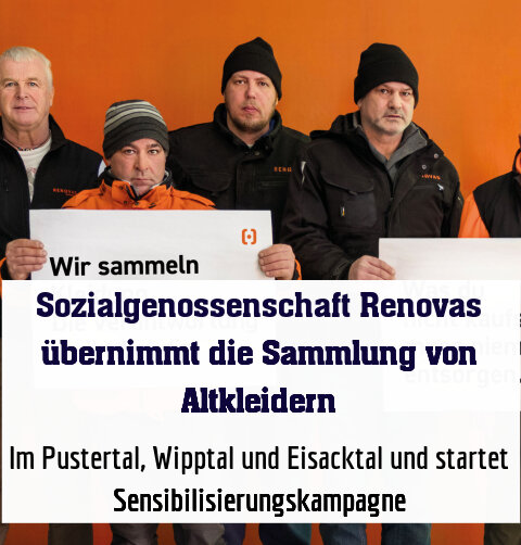 Im Pustertal, Wipptal und Eisacktal und startet Sensibilisierungskampagne