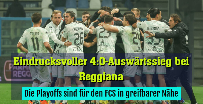 Die Playoffs sind für den FCS in greifbarer Nähe
